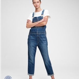 GAP slouchy overalls with washwell